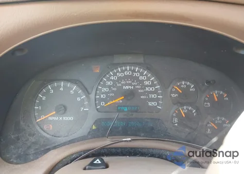 2002 Chevrolet Trailblazer Ltz z USA, uszkodzony, nr VIN 1GNDT13S922264327